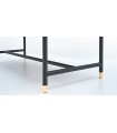 Comoda din pal cu 3 sertare, Matilda, 109.5x50x82 cm, nuc