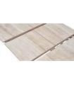 Masa dining extensibila, din pal, Brita, 160x86x78 cm, bej