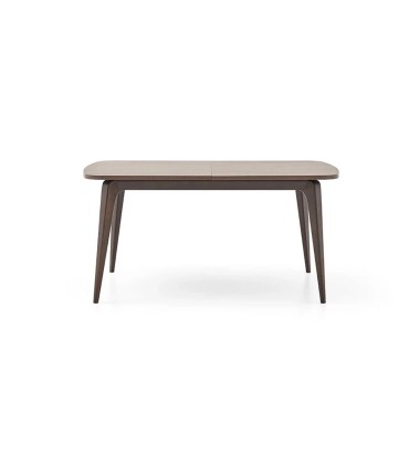 Masa dining extensibila, din pal, Venera, 160x95x76 cm, nuc