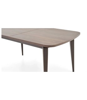 Masa dining extensibila, din pal, Venera, 160x95x76 cm, nuc