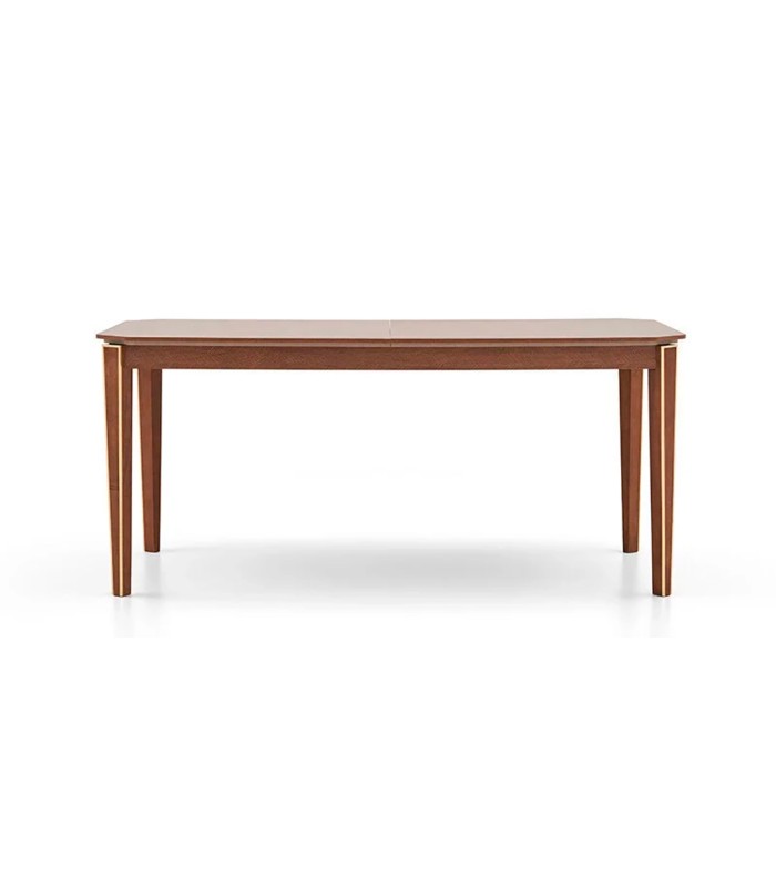 Masa dining extensibila, Likya, 210x90x76 cm, nuc