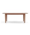 Masa dining extensibila, Likya, 210x90x76 cm, nuc