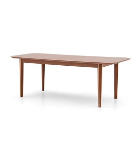 Masa dining extensibila, Likya, 210x90x76 cm, nuc
