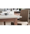 Scaun dining, Mayer, bej inchis