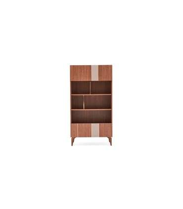Biblioteca din pal, Likya, nuc, crem