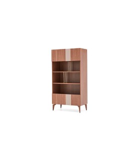 Biblioteca din pal, Likya, nuc, crem