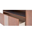 Biblioteca din pal, Likya, nuc, crem