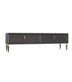Comoda TV din pal si MDF, Lorenta, 180 cm, antracit