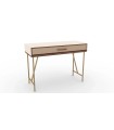 Consola cu sertar, din pal, Brita, 112x4481 cm, bej
