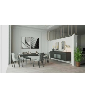 Scaun dining, Lorenta, kaki