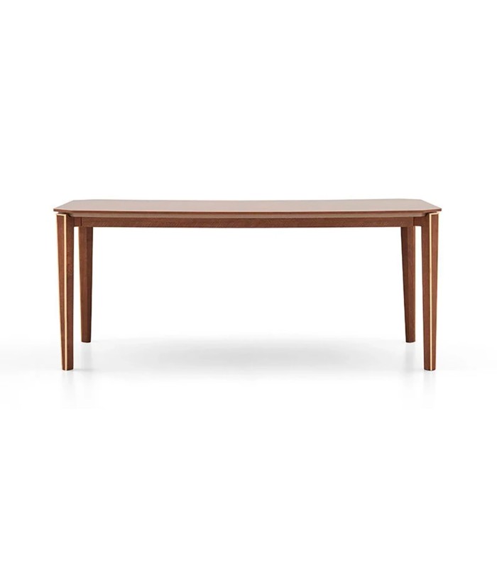 Masa dining din pal, Likya, 180x90x75 cm, nuc