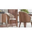 Masa dining din pal, Likya, 180x90x75 cm, nuc