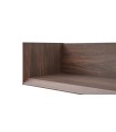 Etajera suspendata din pal Venera, 119 cm, nuc