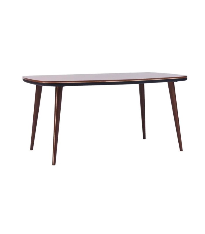 Masa dining din pal, Diamond, 130x90x79 cm, nuc