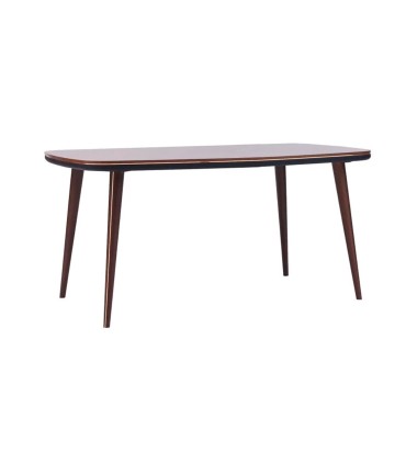 Masa dining din pal, Diamond, 130x90x79 cm, nuc