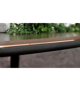 Masa dining din pal, Diamond, 130x90x79 cm, nuc