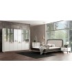 Noptiera din pal, Diamond Pure, 66x44x48 cm, nuc, crem