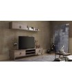 Comoda TV din pal, Clara, 200 cm, nuc