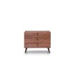 Comoda cu 3 sertare, din pal, Ravenna, 100x50x80 cm, stejar