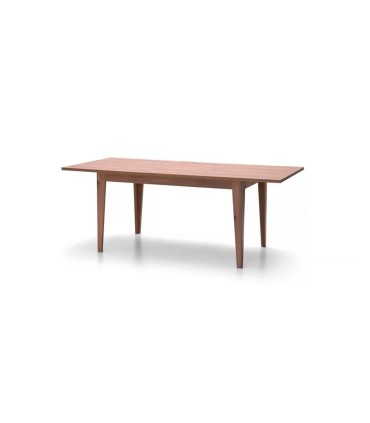 Masa dining extensibila, din pal, Ravenna, 160x90x75 cm, stejar