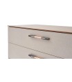 Comoda cu sertare, din pal, Nova, 109x47x75 cm, bej, lemn