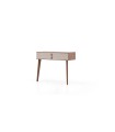 Consola din pal, Nova, 106x44x85 cm, bej, nuc