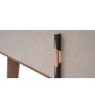 Consola din pal, Nova, 106x44x85 cm, bej, nuc