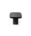 Masuta cafea din MDF, Amon, 55x55x45 cm, lemn inchis